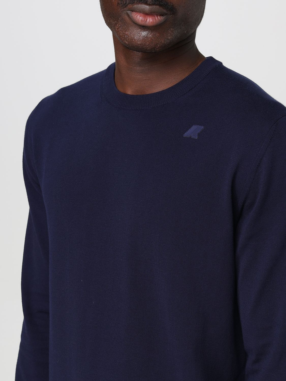 Sweater K-WAY Men color Blue