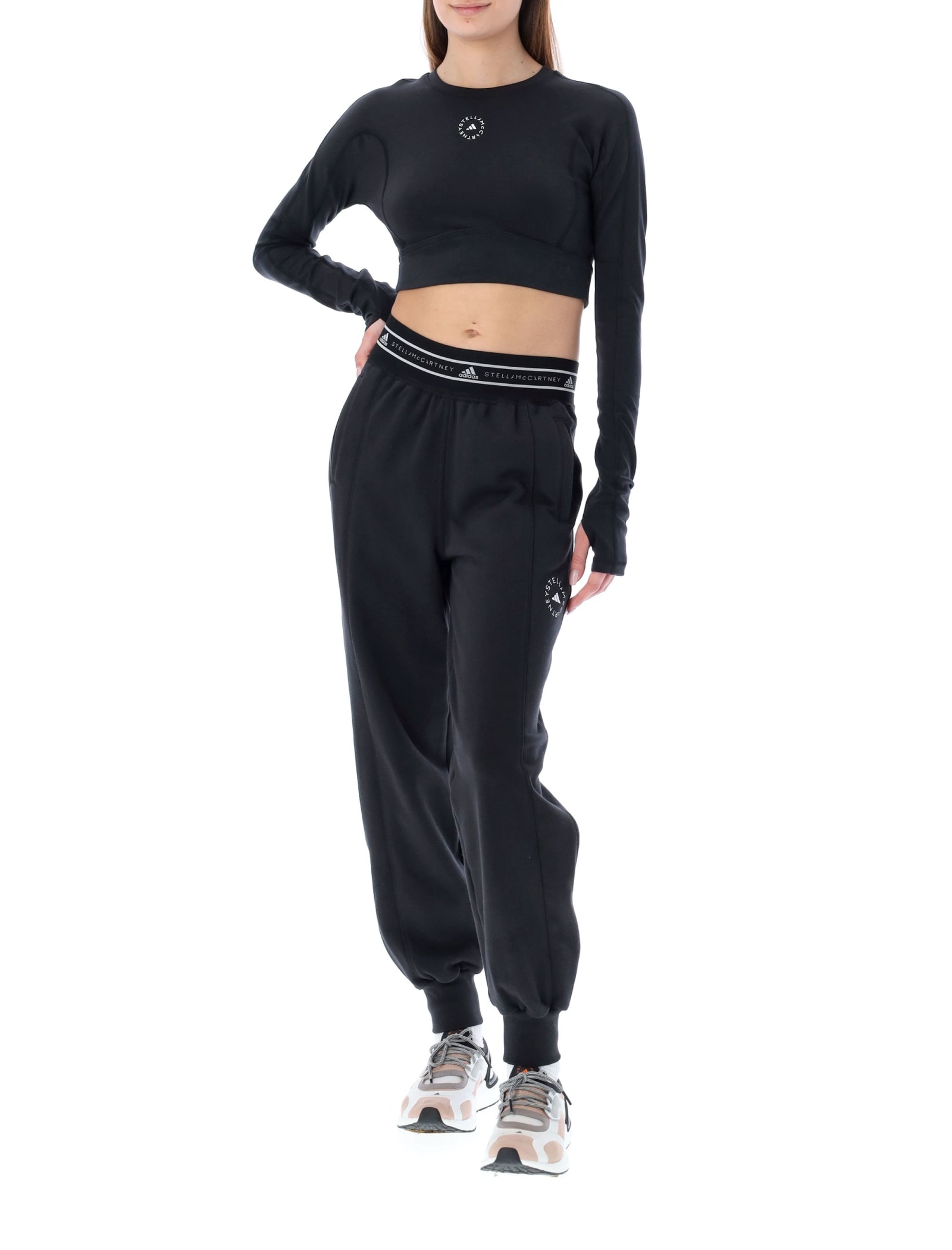 L/s Cropped Active Top
