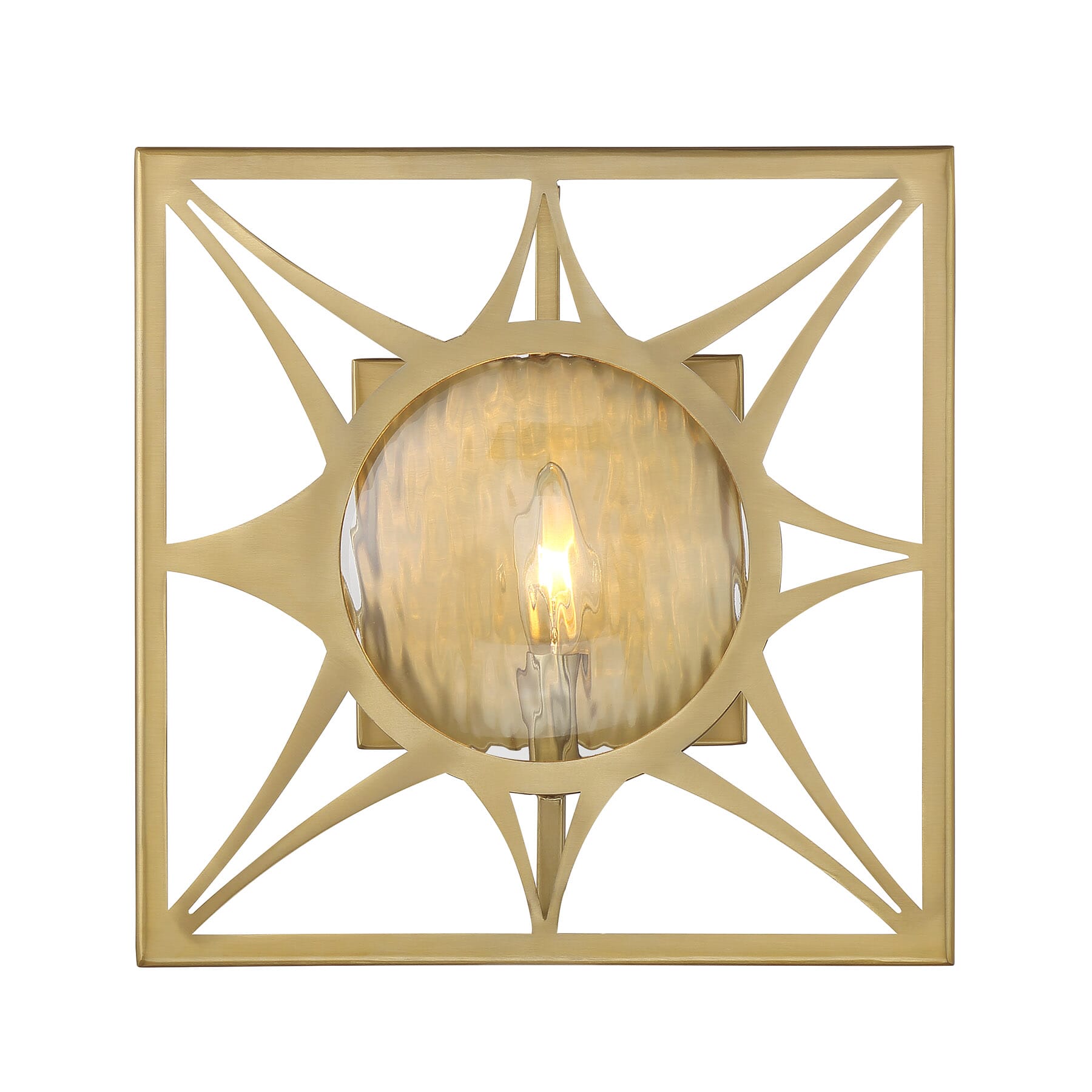 Balfour 1-Light Wall Sconce in Warm Bra