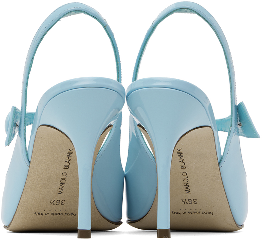 Manolo Blahnik Blue Didion Heels