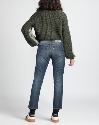 Woman Jeans Blue Size 25 Organic cotton, Rubber
