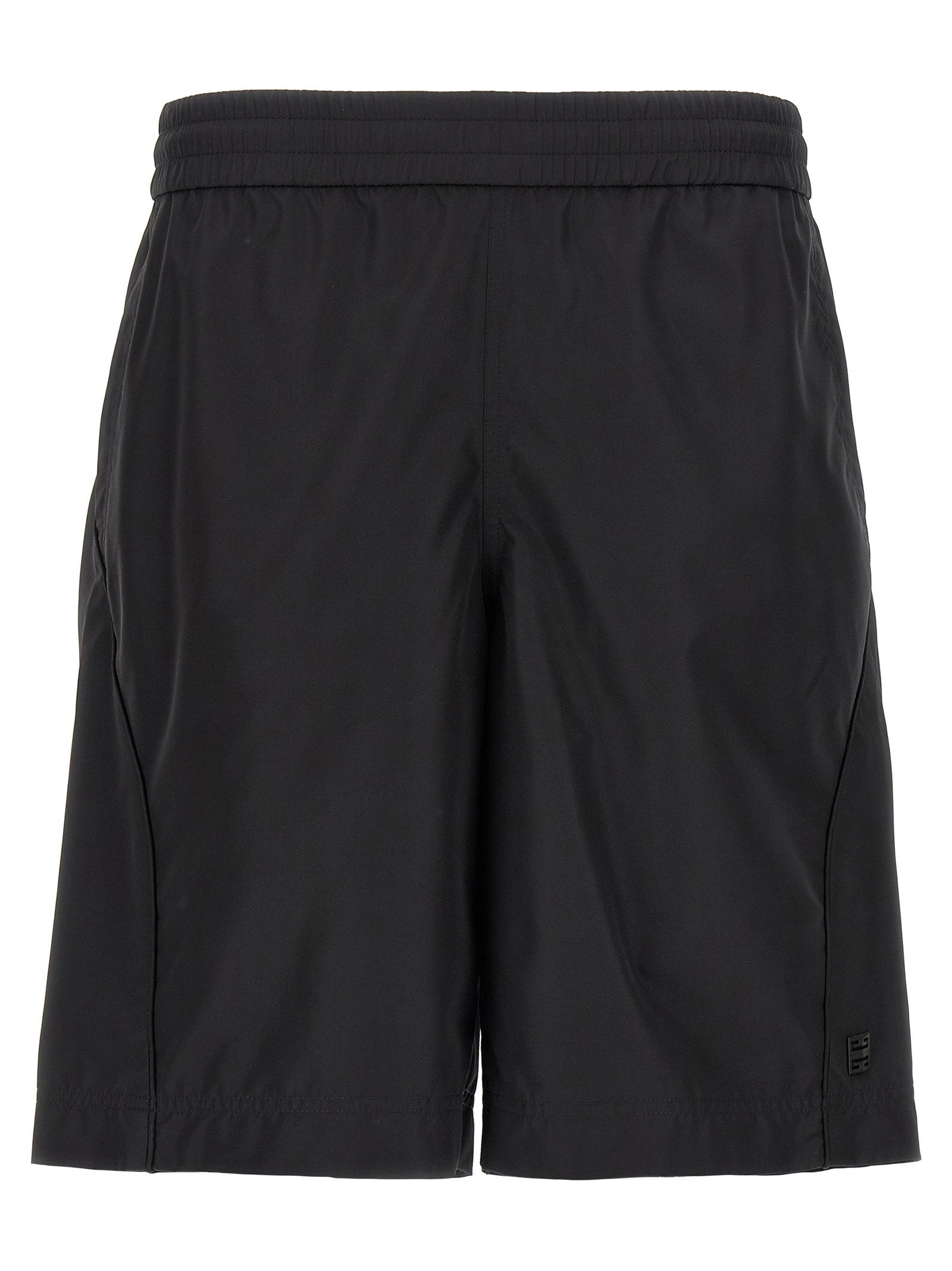 4G Logo Bermuda Shorts — Black