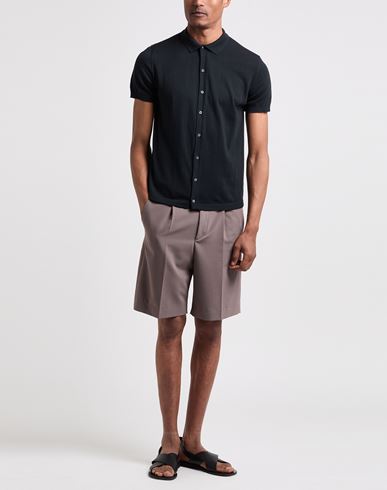 Man Shirt Black Size S Cotton