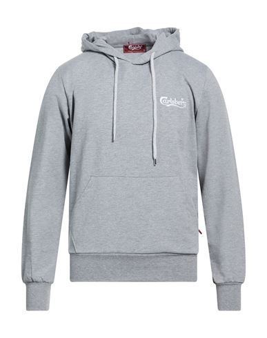 Man Sweatshirt Light grey Size M Cotton