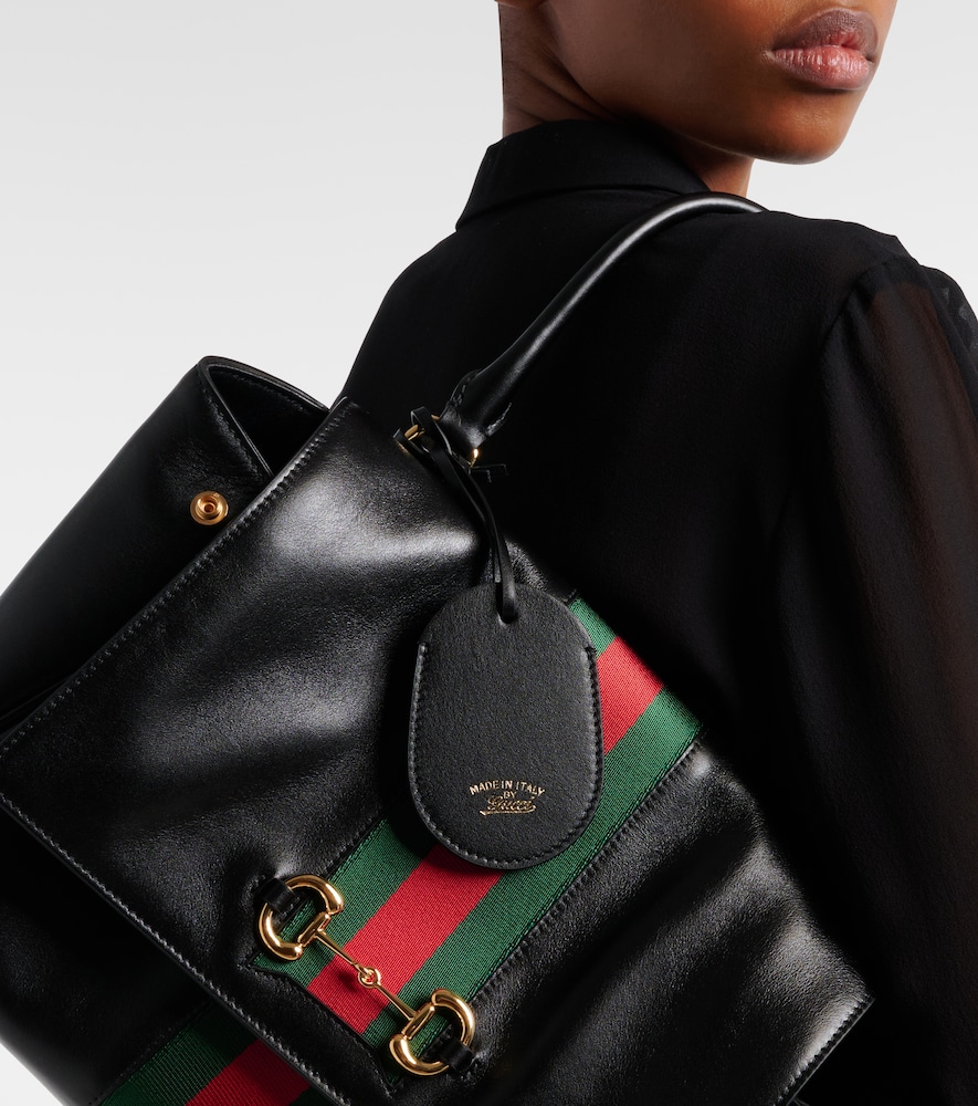 Paparazzo Medium leather tote bag