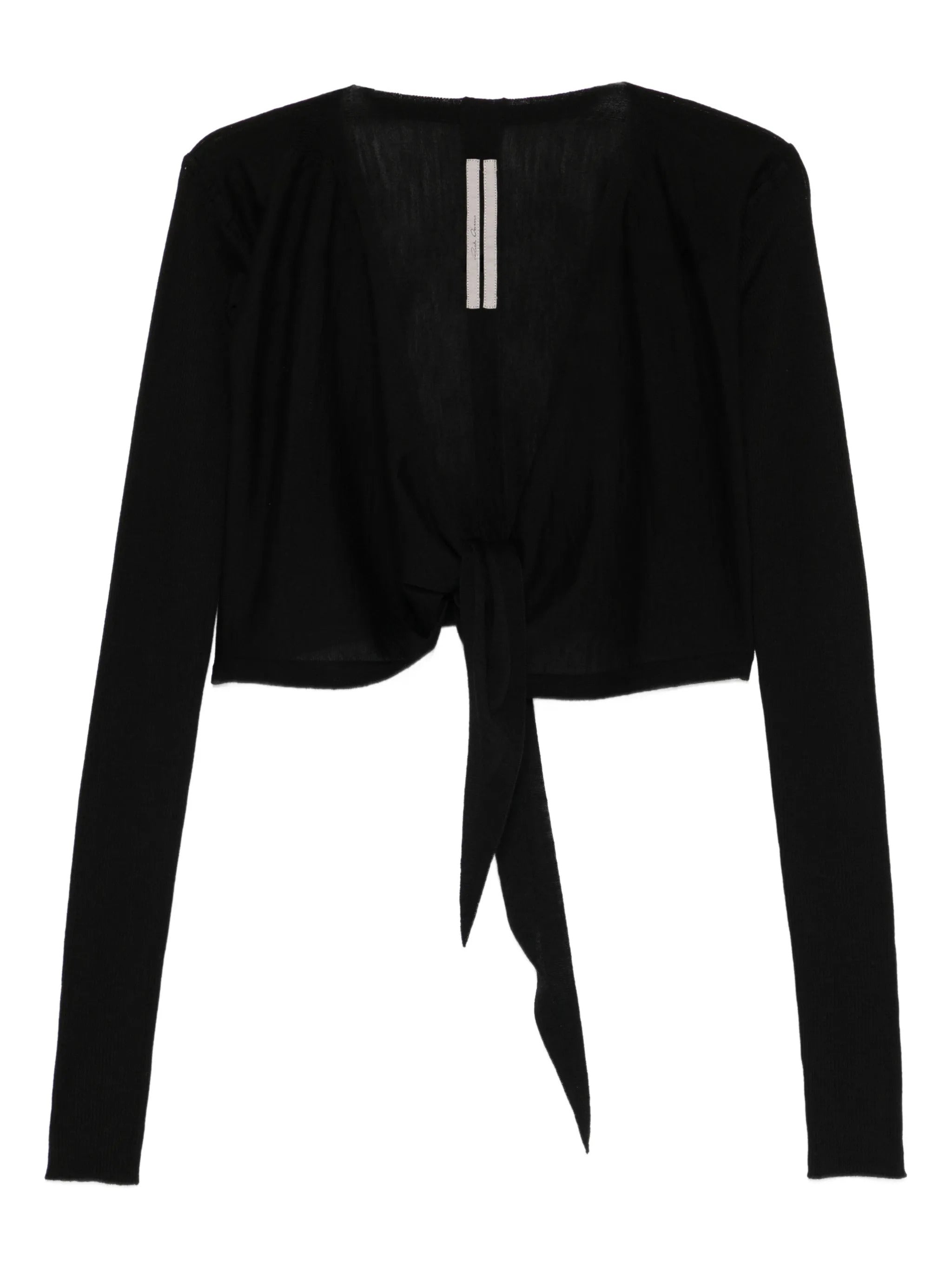 Women's Wrap-Around Wool V-Neck Sweater