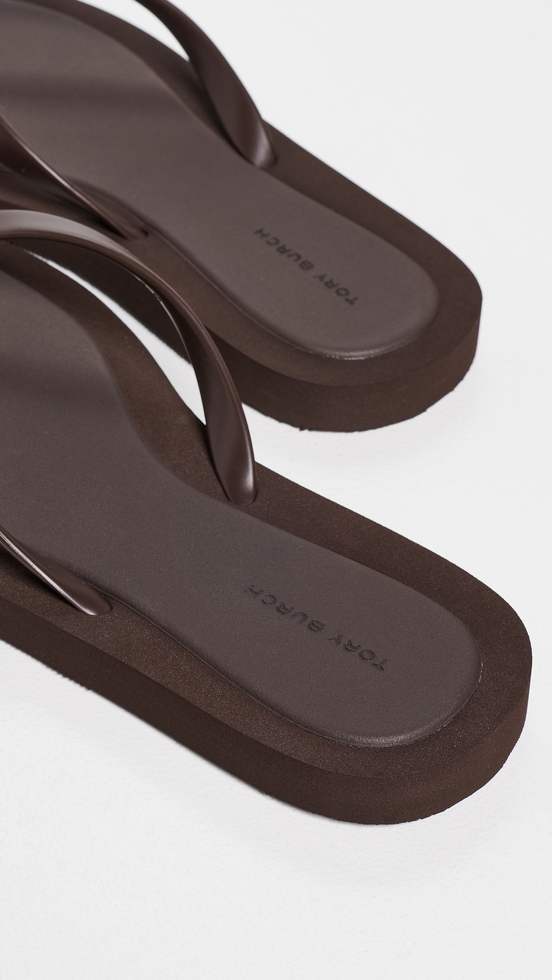 Kira Padded Flip Flops DARK COCOA / DARK COCOA
