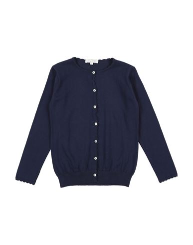 M. ferrari Kid Girl Cardigan Navy Size 10 Cotton