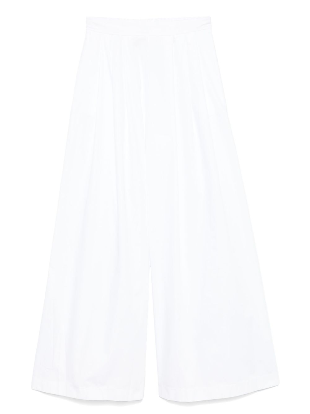 Cotton trousers - White