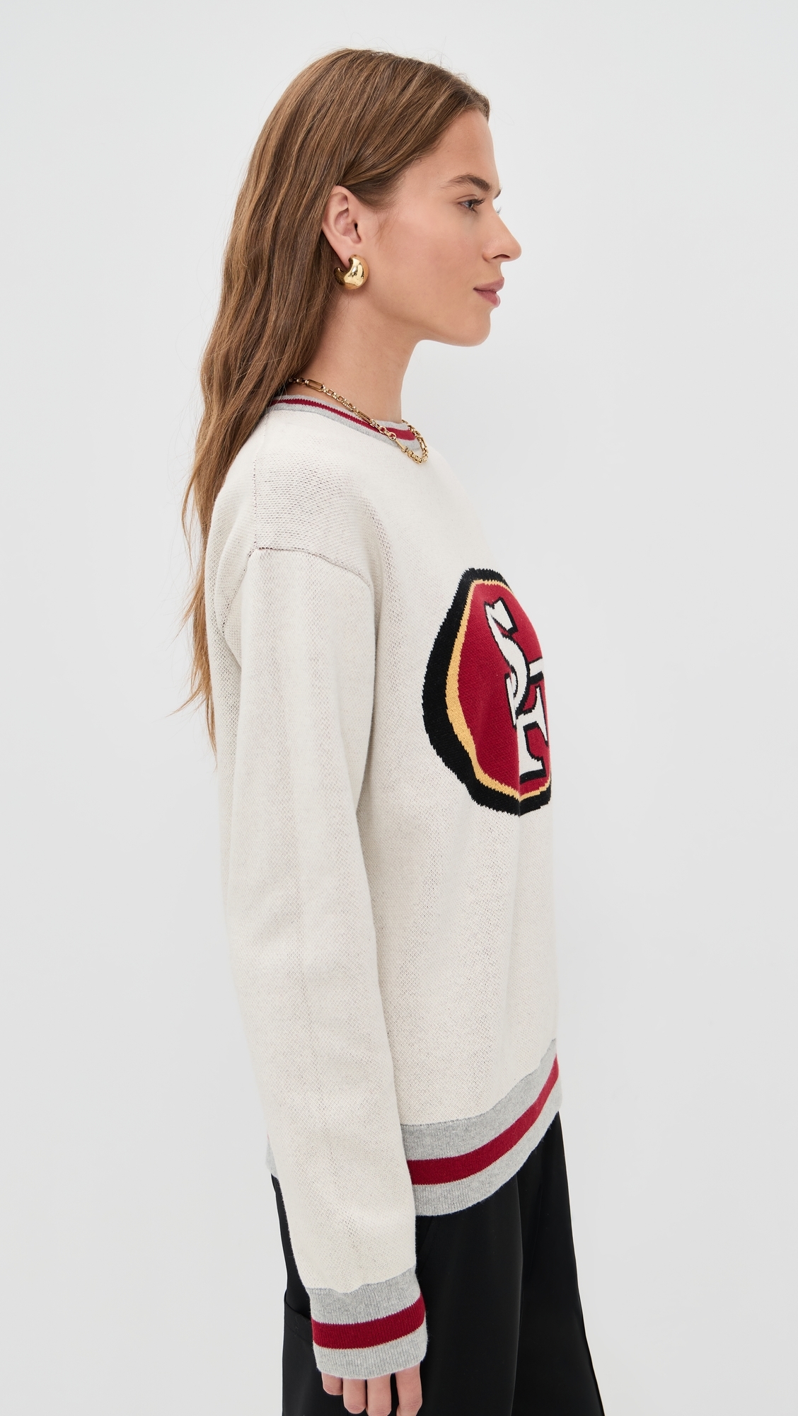 49rs Crewneck Sweater 49ers Sugar Swizzle