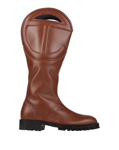 Woman Boot Brown Size 7 Leather
