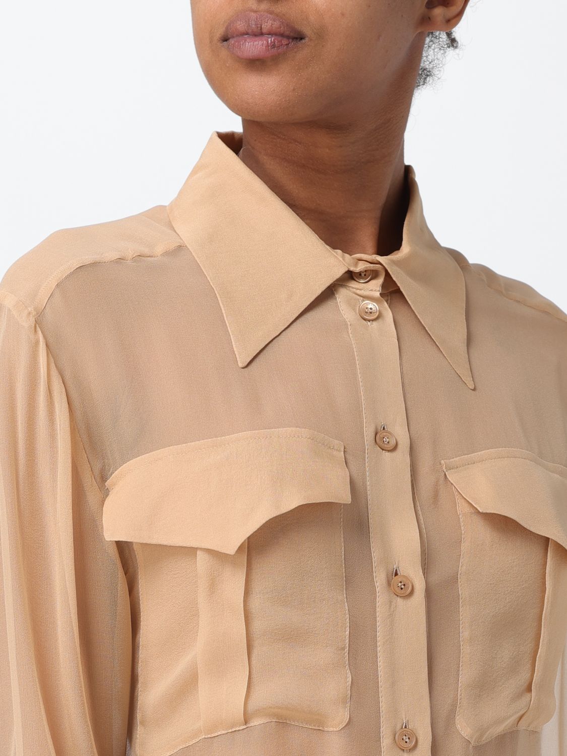 Shirt Woman color Beige
