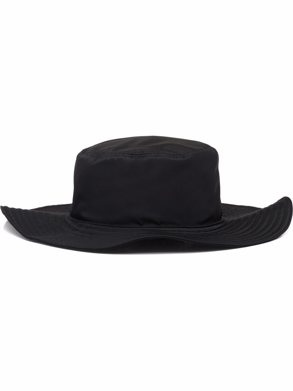 Re-Nylon fedora hat - Black
