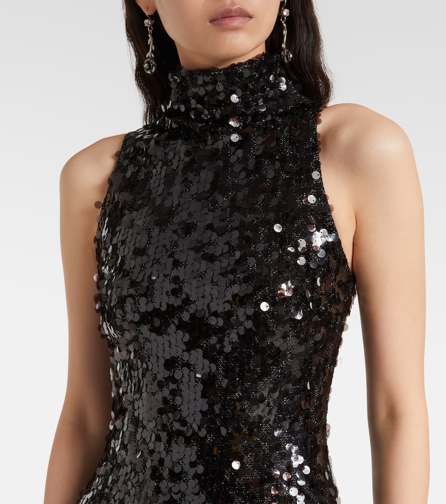 Cristalla embellished gown