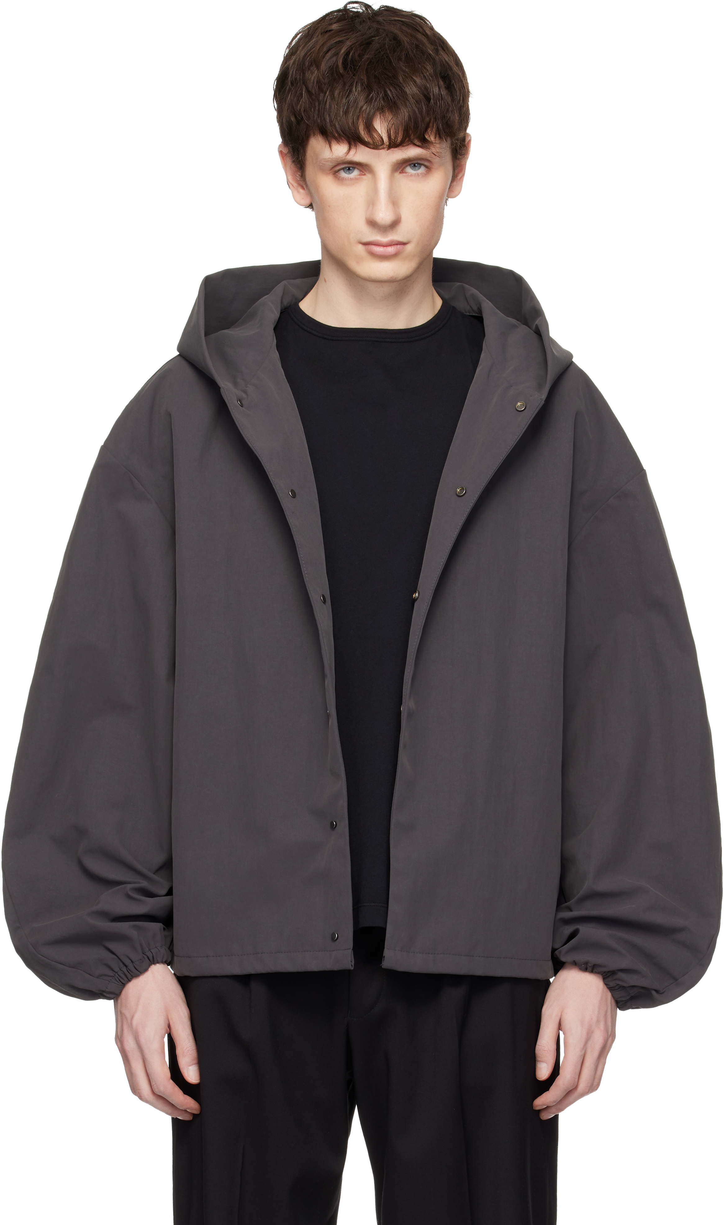 Gray Orb Shell Jacket