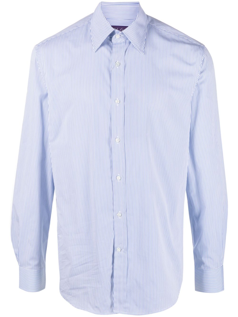Striped cotton shirt - Blue