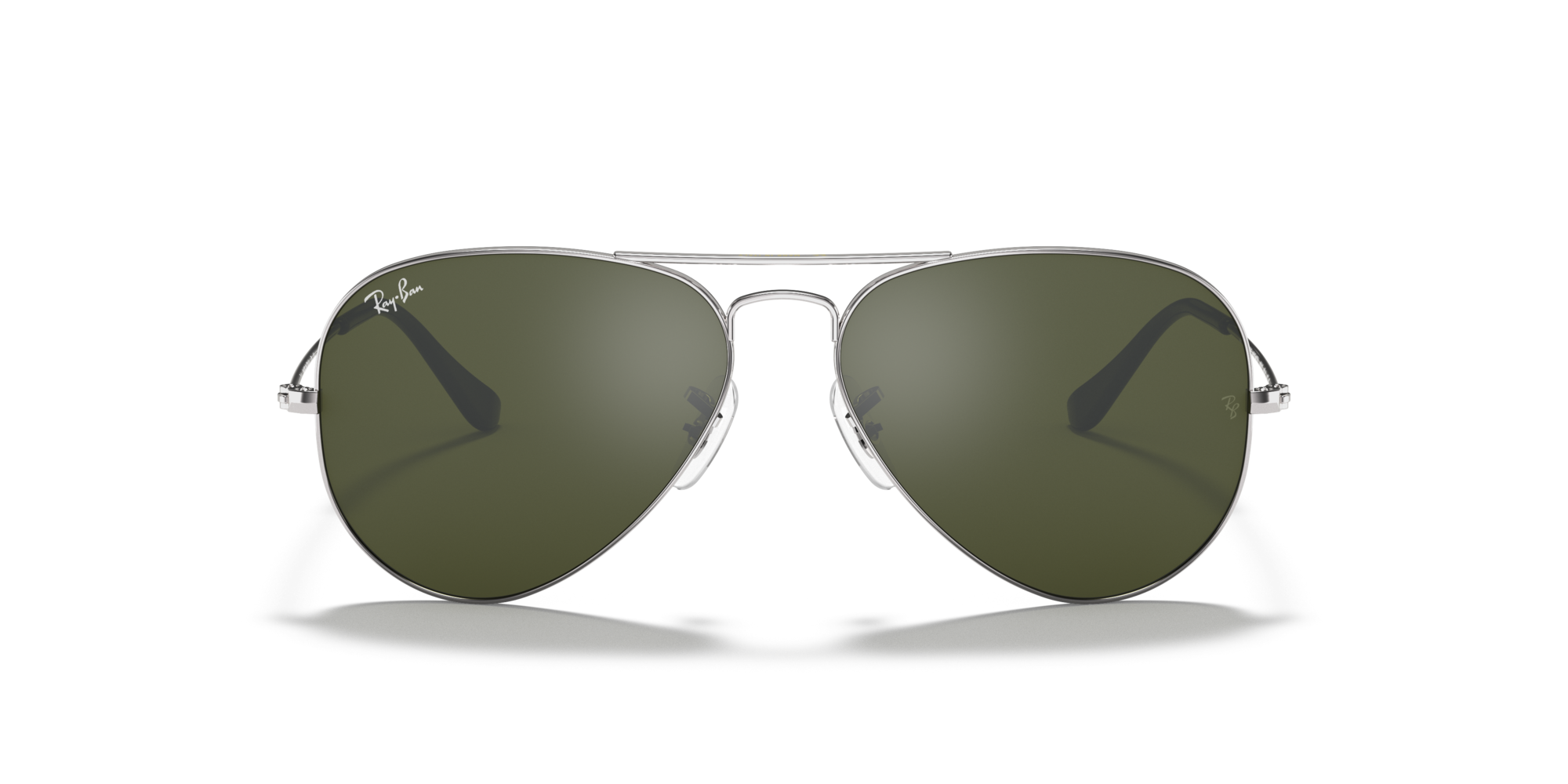 Ray - Ban Unisex Ray - Ban RB3025 AVIATOR 003/40 Sunglasses Metal Silver Grey Pilot Norma