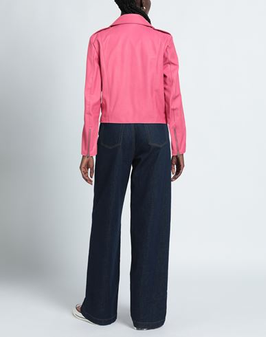 Woman Jacket Fuchsia Size S Polyurethane, Viscose