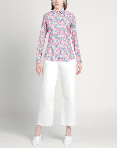 Woman Shirt Pink Size 4 Cotton