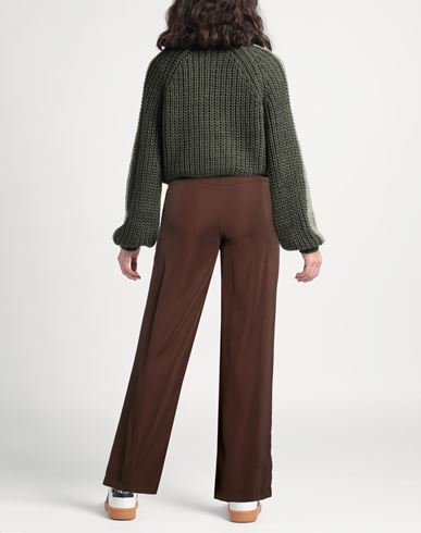 Woman Pants Brown Size M Viscose, Polyester