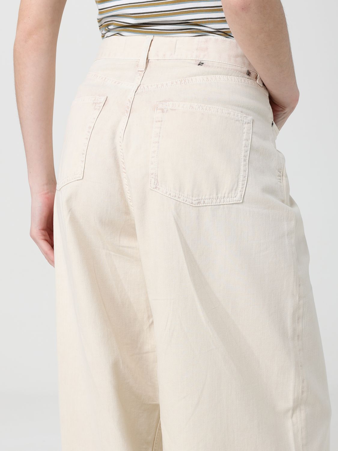Pants Woman color Yellow