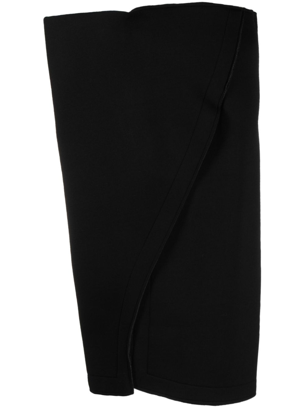 Slip-on tube skirt - Black
