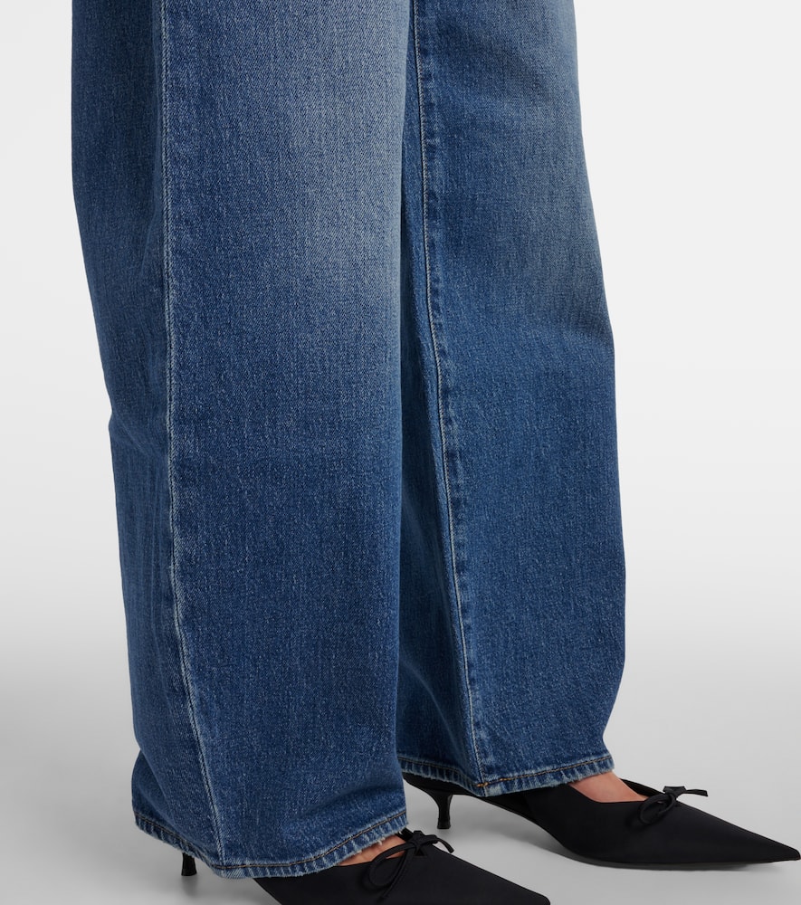 Bonnie high-rise wide-leg jeans