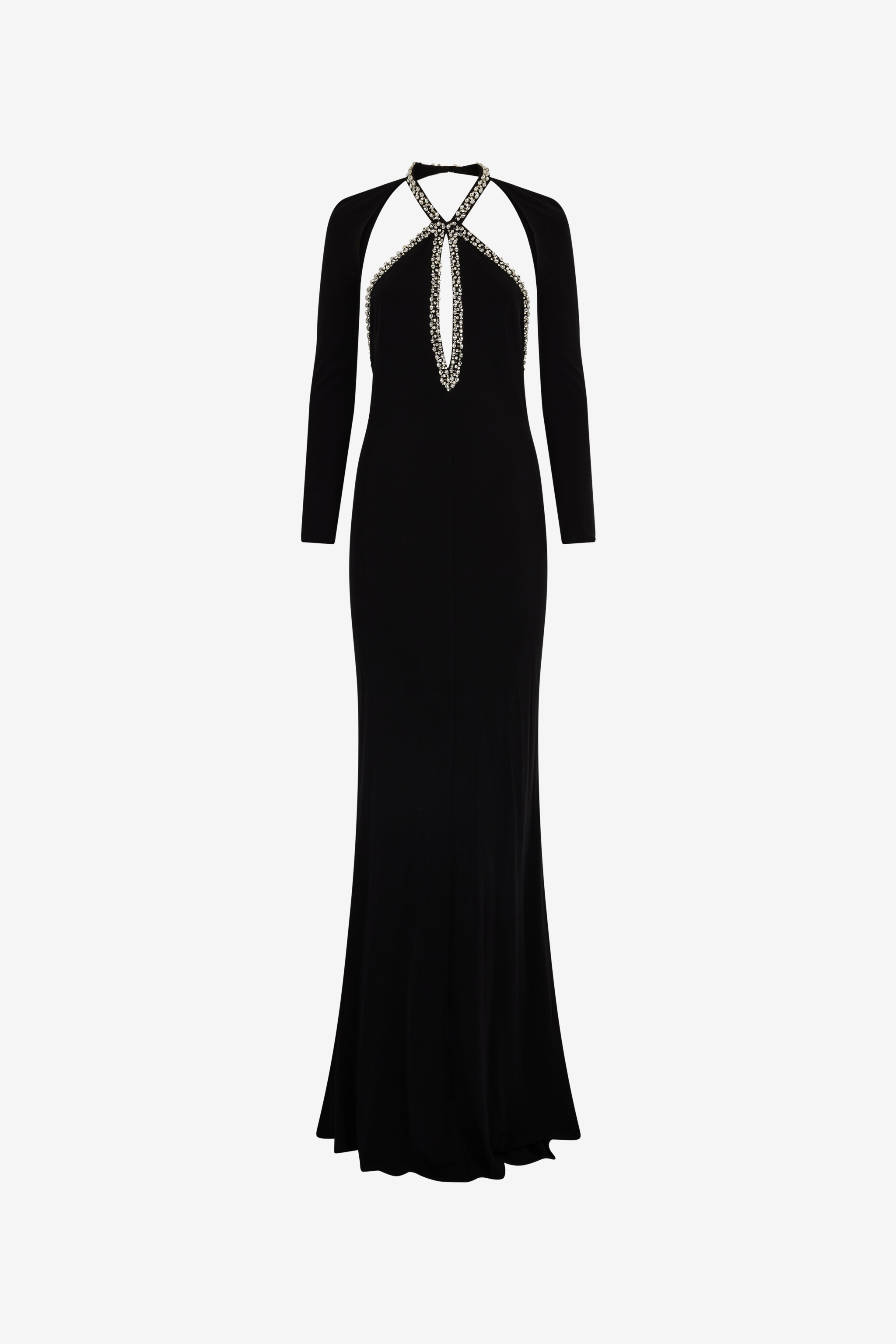 Long Dress With Crystals