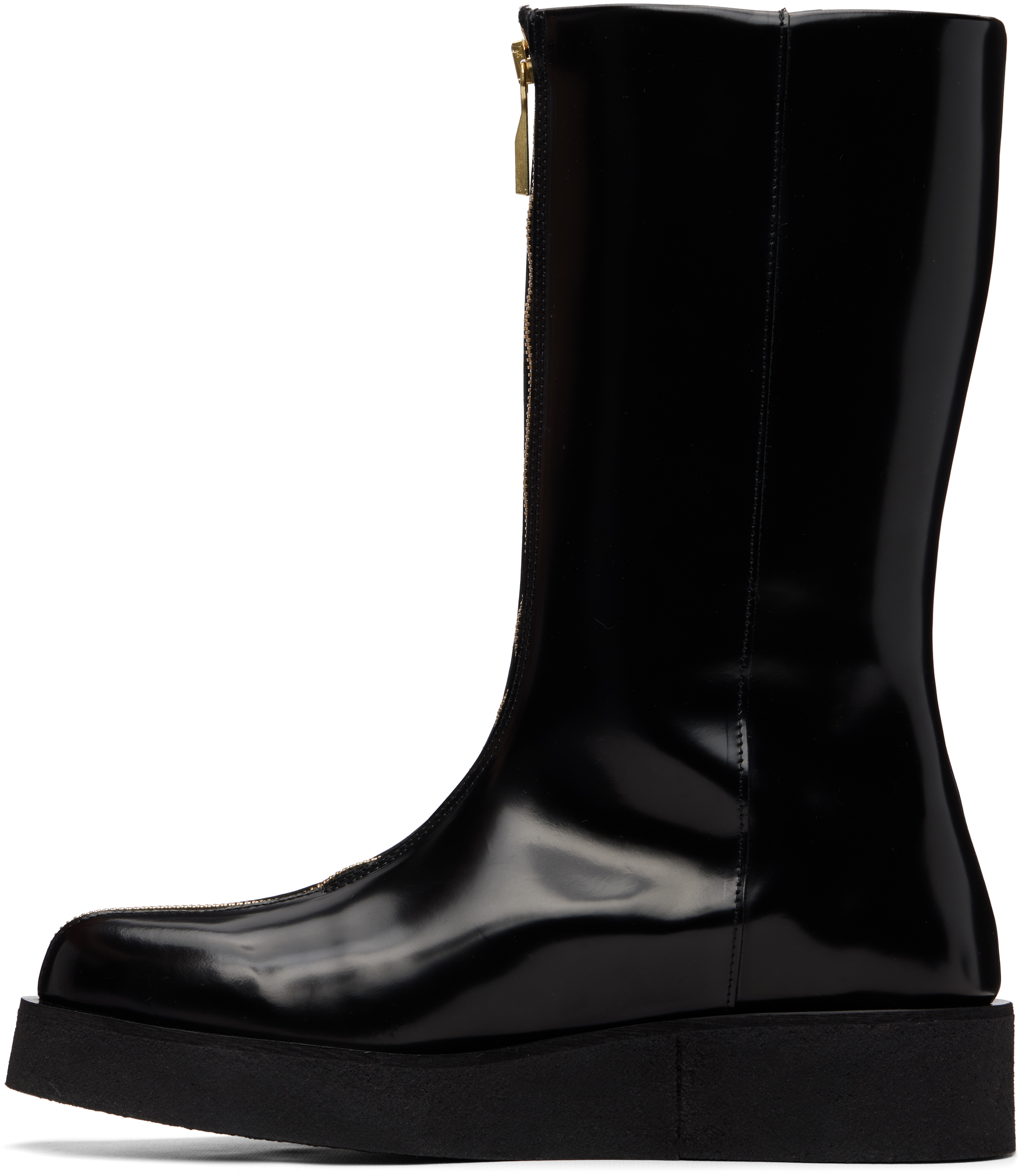 Black Zipp Boots
