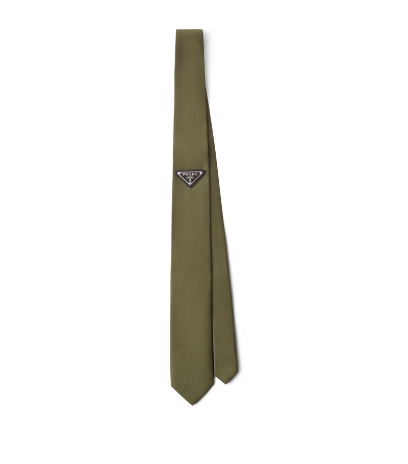 Re-Nylon Gabardine Triangle Tie