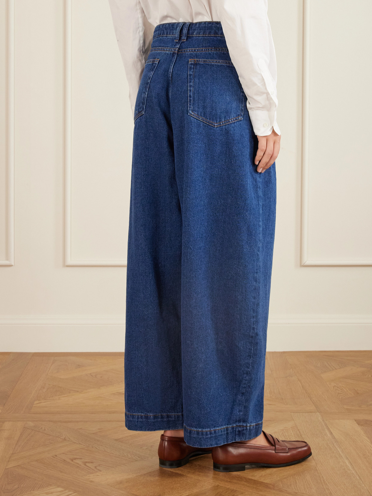 S. S. Daley - Ivy High-rise Wide-leg Jeans - Blue