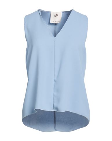 Woman Top Light blue Size 6 Polyester