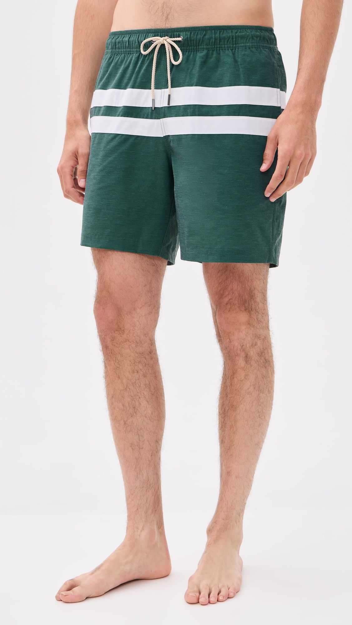 X Foot Joy Bayberry Swim Trunks 7 Fairway Green