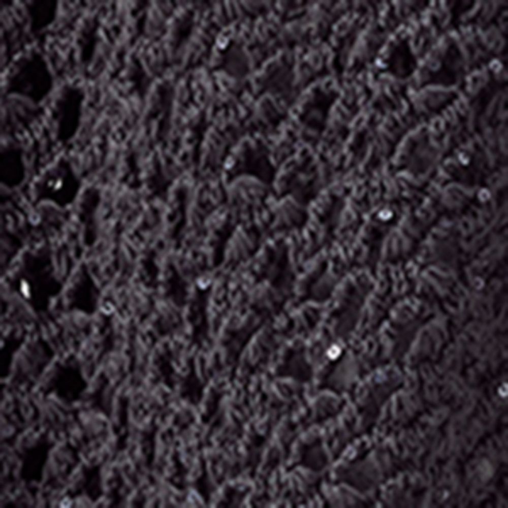 Sequin-Embellished Knitted Cardigan