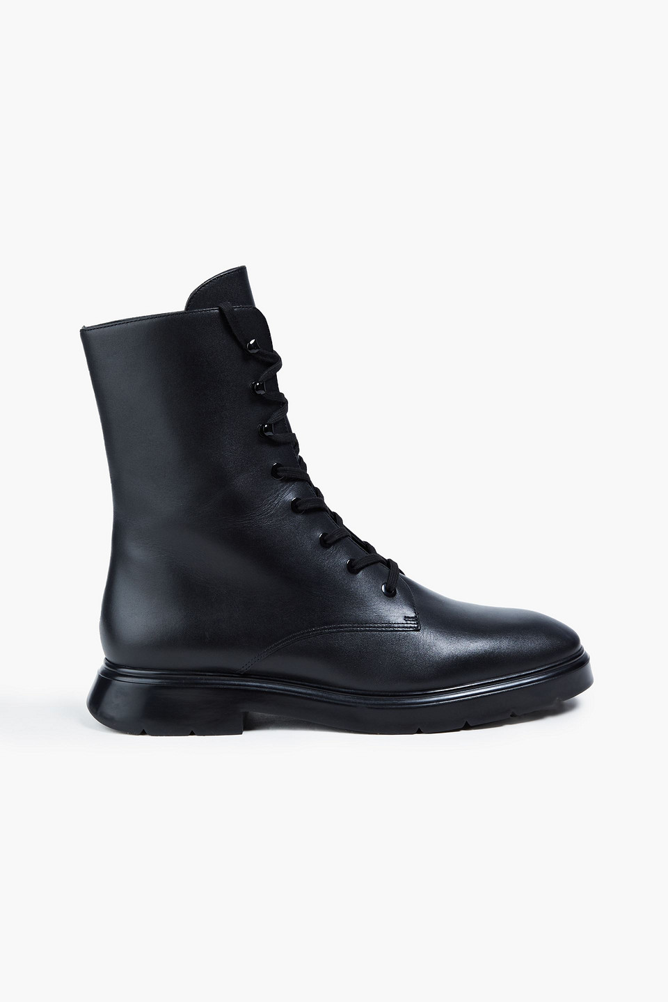 Mckenzee leather combat boots