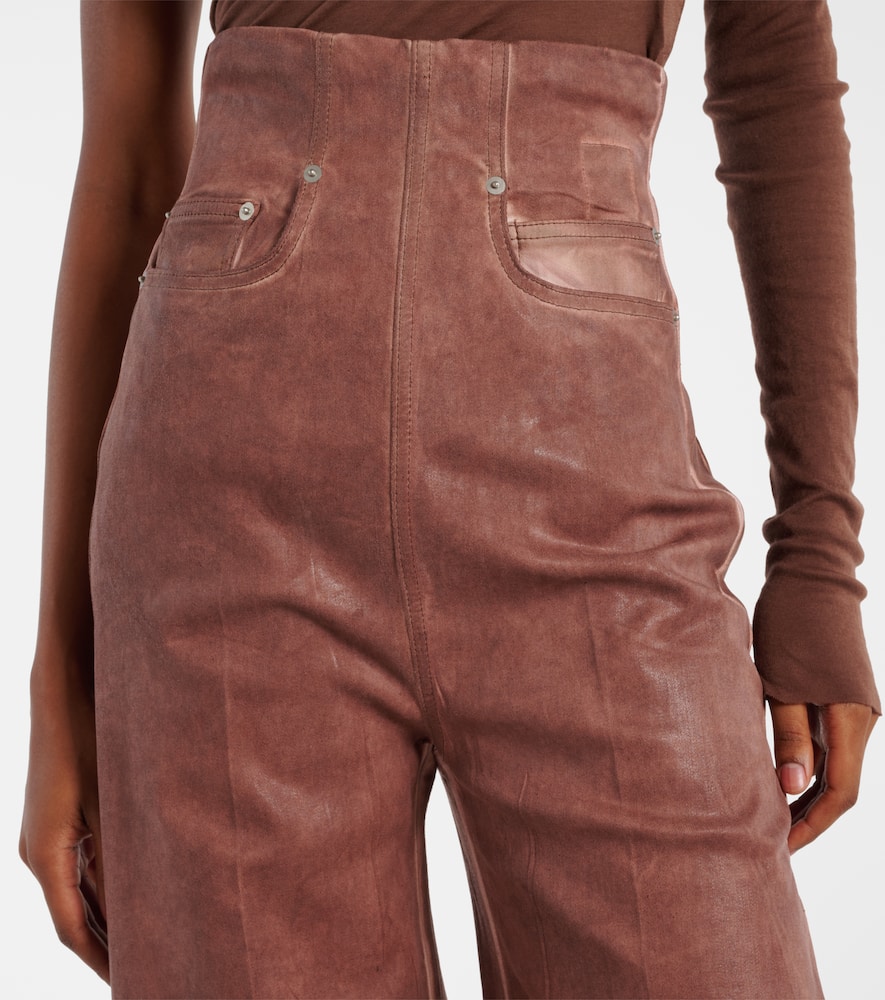 Dirt Cooper high-rise wide-leg jeans