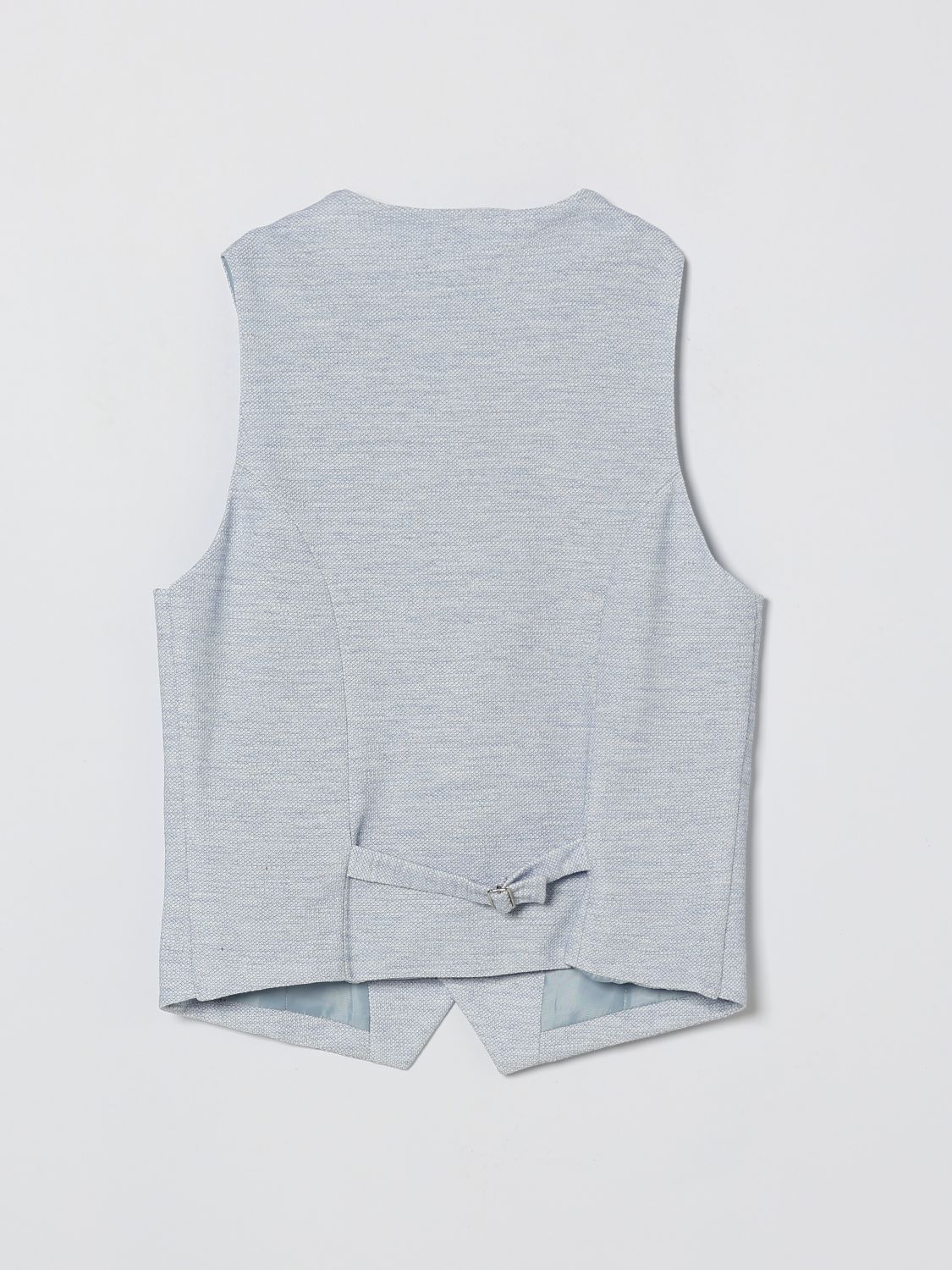 Waistcoat Kids color Gnawed Blue