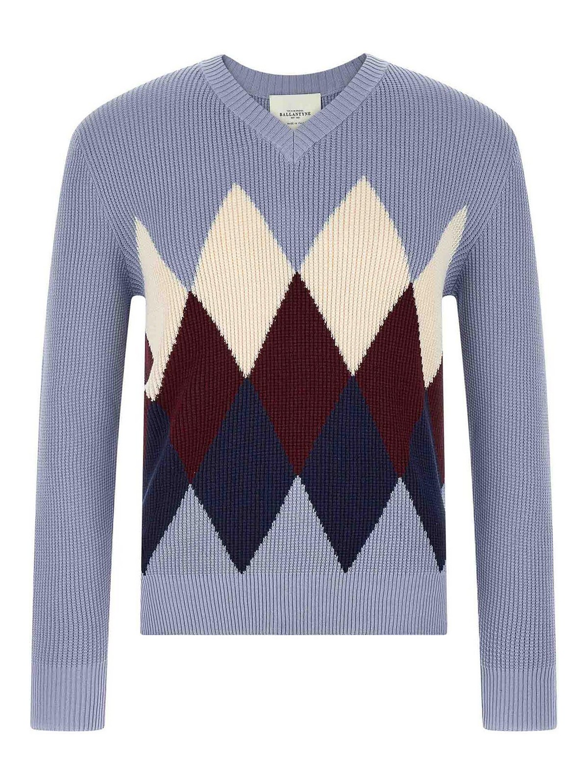 Argyle Pattern Sweater