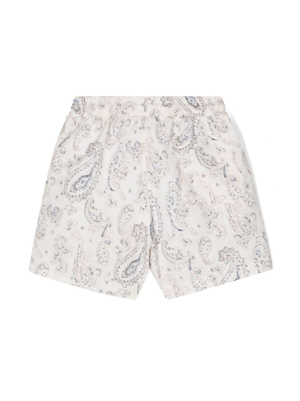 Paisley-print swim shorts - Neutrals