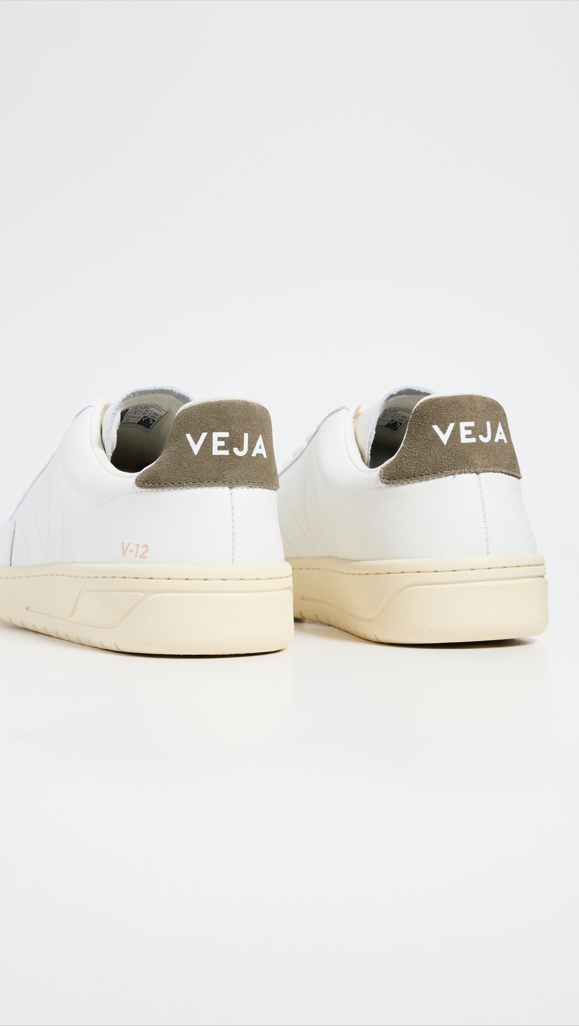 V-12 Stitch Sneakers Extra White/Khaki