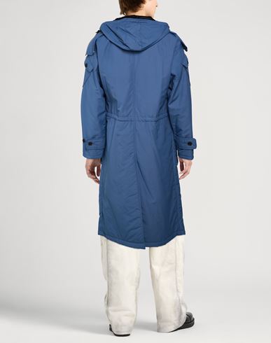 Man Overcoat & Trench Coat Light blue Size 38 Nylon