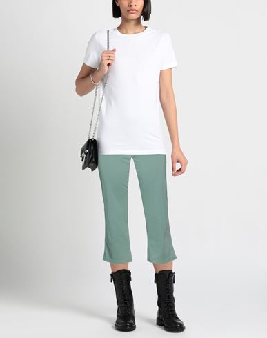 Jacob Cohёn Woman Pants Light green Size 31 Cotton, Elastane