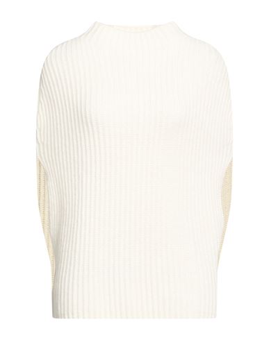 Woman Sweater Ivory Size 6 Wool, Cashmere