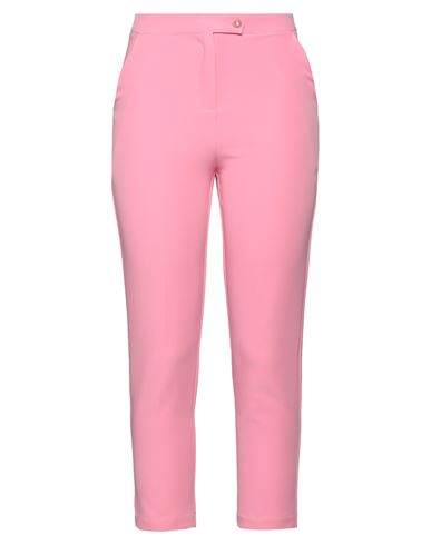 Woman Pants Pink Size XS Polyester, Elastane