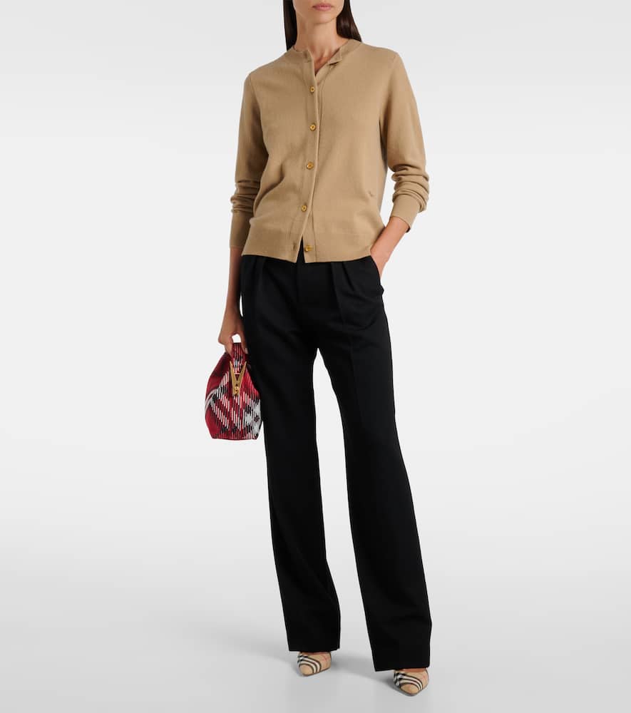 Cashmere-blend cardigan