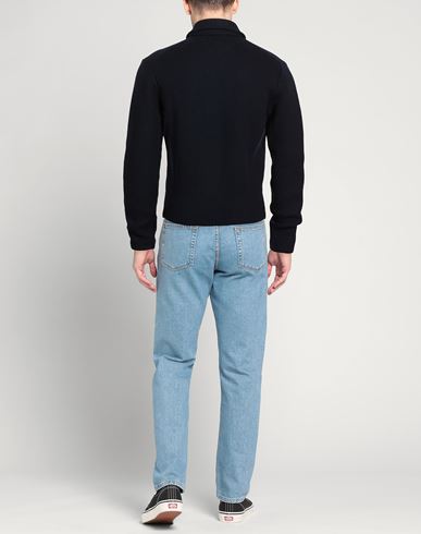 Man Cardigan Midnight blue Size 40 Merino Wool