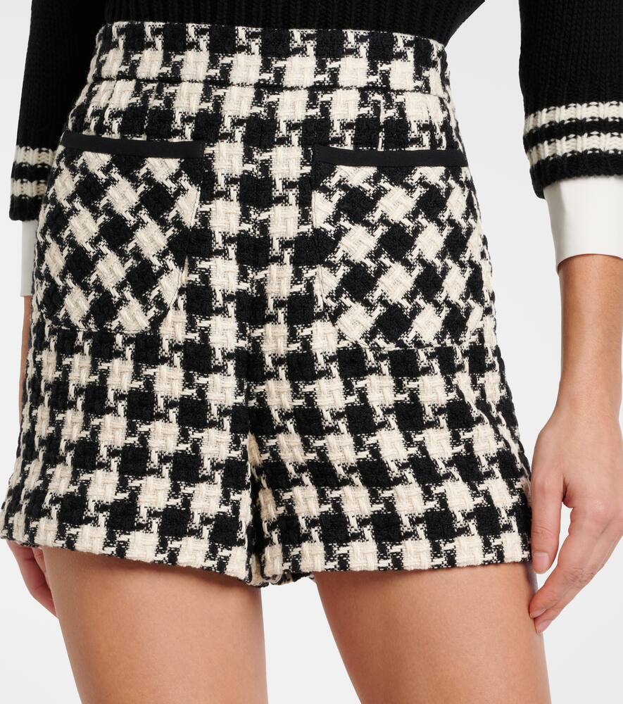 Valentino Mossi tweed shorts