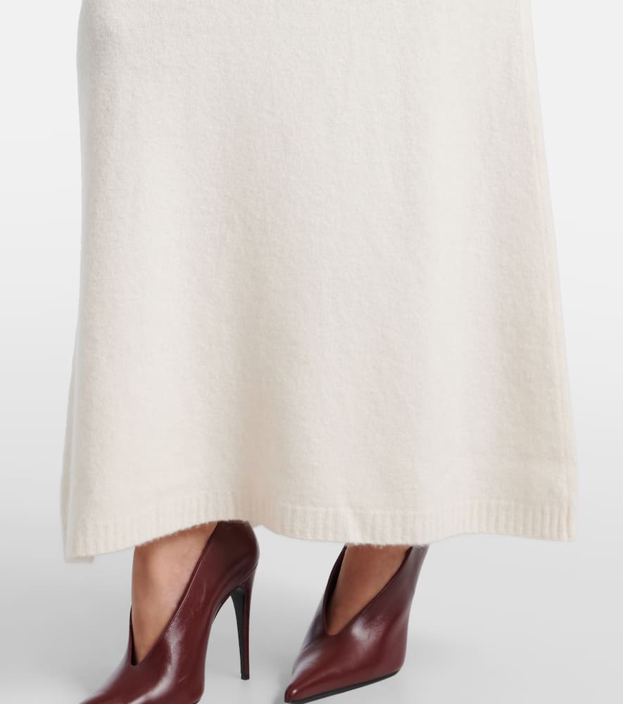 Dorina cashmere-blend maxi skirt