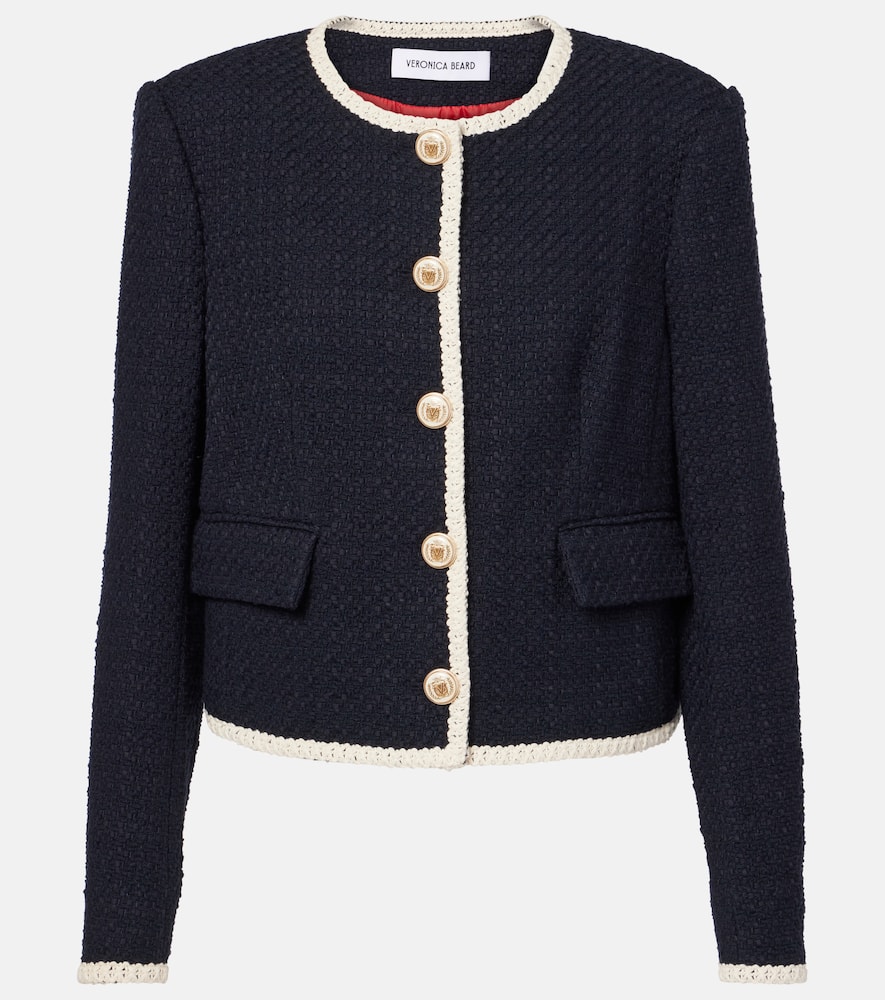 Mabel cropped tweed jacket
