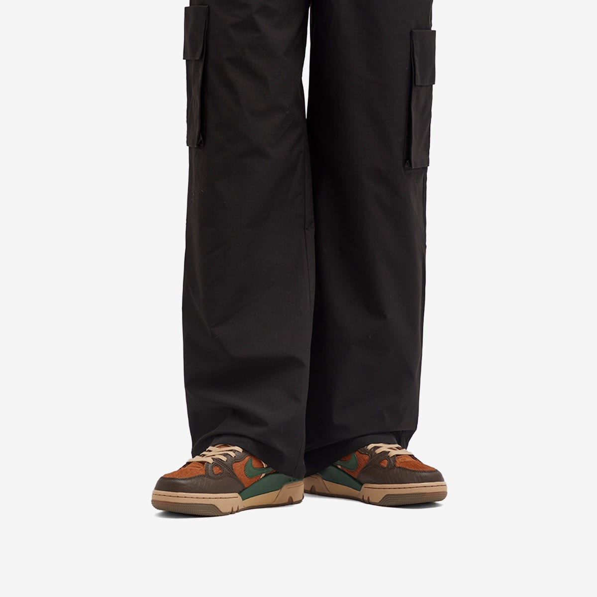 X Nigo Air Force 3 Low SP Sneaker in Brown/Hemp/Pecan